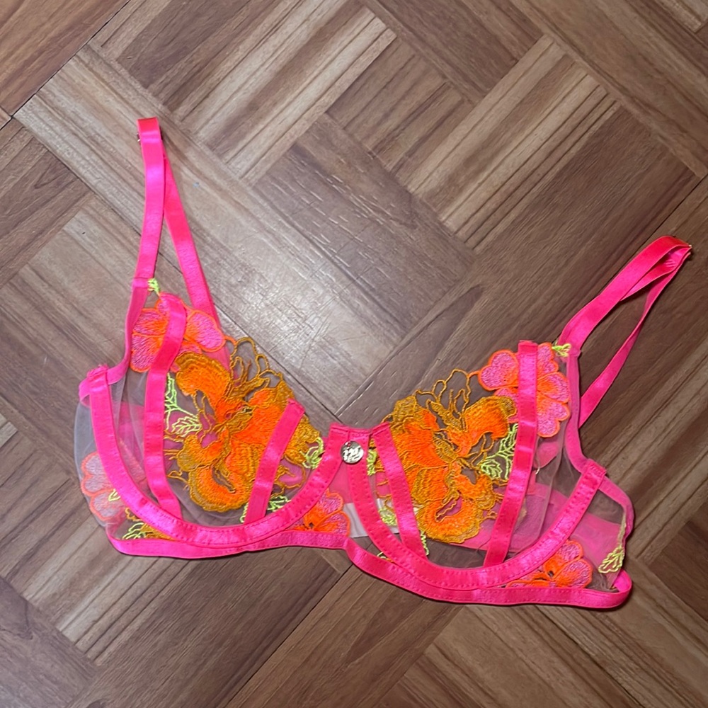 Flora Sheer Bra